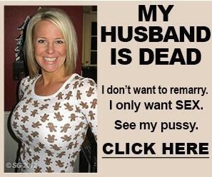 Porn Ad My Husband is Dead