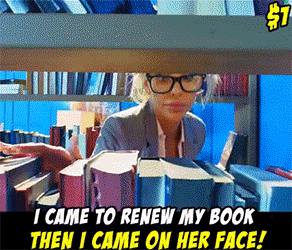 I Came to Renew My Book Then I Came On Her Face! pornad
