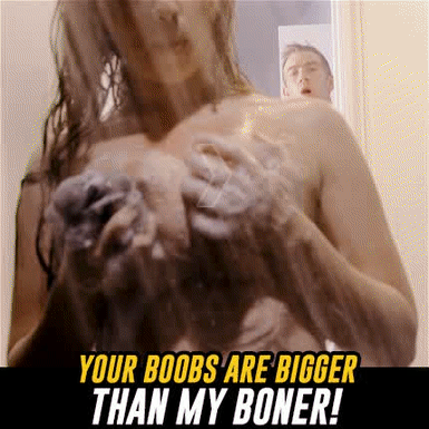 brazzers porn ad Your boobs are bigger than my boner!