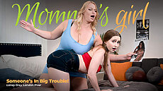 London River & Laney Grey in Someone's In BIG Trouble! Mommy's Girl