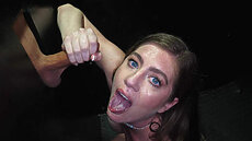 Gloryhole Secrets - Alexis Abbey in Alexis Abbey's First Gloryhole