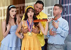 When Serena invites Fiona into her room to show off all of her medals and awards, Serena confesses that she and her stepdad have a special kind of relationship in which they both keep each other happy: Serena keeps Tony’s sexual needs satisfied, and he buys her anything she wants.