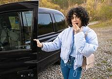 Fake Taxi Mih Ninfetinha in 20 Euro and a Blowjob FakeHub