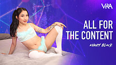 NEW VR Allure Porn Video Avery Black : All For The Content