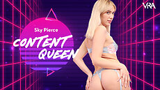 NEW VR Allure Porn Video Sky Pierce : Content Queen