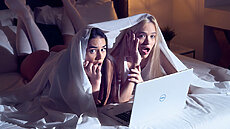 New OnlyTars Porn Video Milancheek, Novella Night - Scary Movie Night Latest Only Tarts Porn Scene