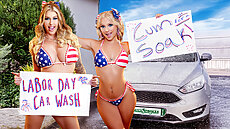 New FamilyStrokes Porn Lolly Dames and Venus Rivers - Car Wash Duo Shake Tits and Score Big Family Strokes Upcoming Porn Video