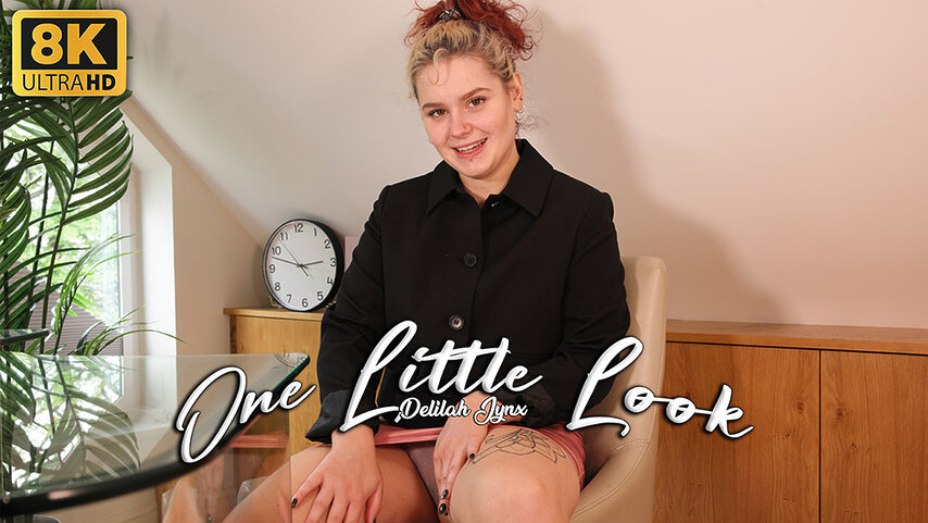 UpskirtJERK ONE LITTLE LOOK Delilah Jynx Upskirt Jerk