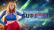 New VR Scene Supergirl (A Porn Parody) VRConk Emma Hix  VR Porn