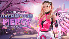New VR Scene Overwatch: Mercy VRConk Blake Blossom  VR Porn