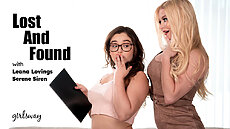 ADULT TIME - Lost And Found XXX Girlsway Serene Siren, Leana Lovings video