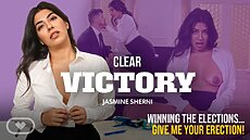 New VR Porn Video Jasmine Sherni Clear Victory Virtual Real Porn