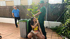 New Reality Kings scene Chloe Lapiedra, Jordi El Nino Polla - Hiding And Fucking With The Landscaper  Upcoming full porn video