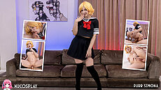 NuCosplay Purr Simona In Her First Cosplay Hardcore Sex Scene New Porn Update