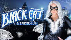 New VR Scene Black Cat & Spider-Man (A Porn Parody) VRConk Katie Kush  VR Porn