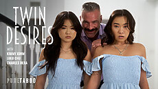Charles Dera, Lulu Chu in PureTaboo 'Twin Desires' video