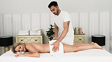 New Reality Kings scene Maya Rose, Francis X - Massage My Tits, Now!  Upcoming full porn video