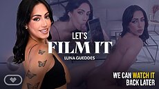 New Trans VR Porn Video Luna Gueddes Let's film it! VirtualRealTrans Luna Gueddes VR Scene