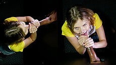 Gloryhole Secrets - Coco Lovelock's First Gloryhole POV video