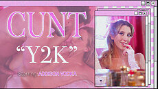 Addison Vodka, Seth Gamble  in Lucid Flix 'Y2K' video