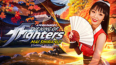 Yes, you look fierce and unbeatable—but she knows very well that she’s your Achilles' heel. Fiery, seductive, and unforgettable, Mai isn’t here for sparring practice. On behalf of this Asian VR cosplay porn fantasy, she wants to claim your attention, test your focus, and remind you that some battles aren’t fought in the arena. Seems you’re afraid your enemies will outshine you if you rest for a moment, or you’re just scared to admit you like this vixen’s company more than the training.
