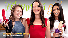 ADULT TIME - Bridging Gaps With Straps XXX Mommy's Girl Katrina Colt, Rose Carter, Isa Bella video