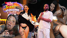 ArtemiXXX and Jess B enjoy the Vegas nightlife as they vlog and live stream their adventures that lead to a hot session back at the Airbnb. Jess just couldnt wait to have Arts Thick girthy cock stretch her tight wet pussy open. Watch as she creams all on his Dick and gets a good Deep dicking