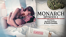Monarch is a new Wicked porn scene starring Seth Gamble, Kenna James